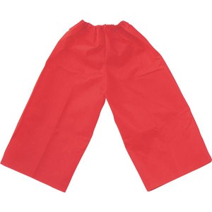 (まとめ)アーテック 衣装ベース (J ズボン) 不織布 レッド(赤) (×30セット) |b04