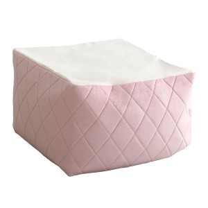 ビーズクッション 約幅73cm 四角 Lサイズ ピンク 日本製 洗える カバー付 伸縮性 大人かわいいインテリア リビング ソファー |b04
