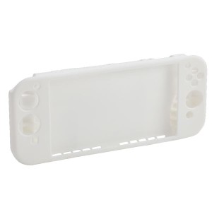 Digio2 SWITCH 有機ELモデル用 シリコンカバー 一体型タイプ ホワイト SZC-SWE05W |b04