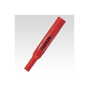 （まとめ） 三菱鉛筆 ユニ プロッキー 細字丸芯／太字角芯（1.2-1.8mm・6.0mm） PM-150TR.15 赤 1本入 (×30セット) |b04
