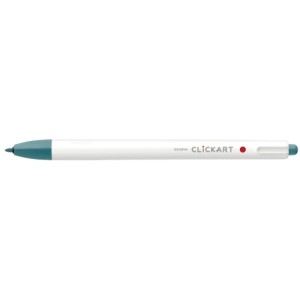 （まとめ） ゼブラ ノック式水性カラーペン クリッカート ターコイズブルー 0.6mm (×50セット) |b04