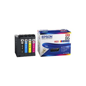 【純正品】EPSON エプソン インクパック【IC4CL86 大容量4色】【メーカー直送】代引き・銀行振込前払い不可・同梱不可