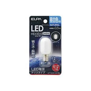 （まとめ）朝日電器 ELPA 電球形LEDランプ ナツメ型LDT1N-G-E12-G100 (×8セット) |b04