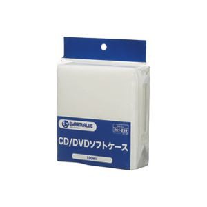 （まとめ）ジョインテックス 不織布CD・DVDケース 100枚パック A415J(×10セット) |b04