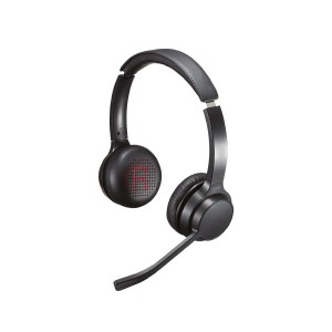 サンワサプライ Bluetooth両耳ヘッドセット MM-BTSH62BK |b04