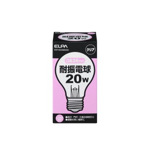 （まとめ） ELPA 耐震電球 20W E26 クリア EVP110V20WA55C (×35セット) |b04