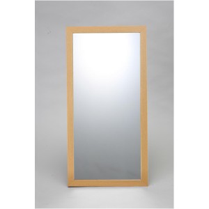 ウォールミラー/全身姿見鏡 (壁掛け用) L2 フレーム 壁掛けひも付き 日本製 ナチュラル |b04