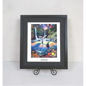 Christian Riese Lassen クリスチャン ラッセン ポスター額装