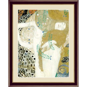 【グスタフ・クリムトの代表作】クリムト展 ウィーンと日本 ■GUSTAV KLIMT（グスタフ クリムト）F6号水蛇1【メーカー直送】代引き・銀行