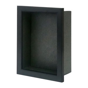 傾かないフィギュアケース フィギュアBOX（約250×188×奥行97ｍｍ） ブラック 組立式【メーカー直送】代引き・銀行振込前払い不可・同梱