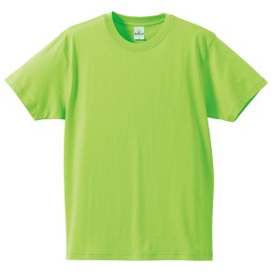 (5枚セット) Tシャツ XSサイズ ライム グリーン 綿100％ 耐久性 半袖 tシャツ ティーシャツ ティシャツ トップス 衣類 |b04