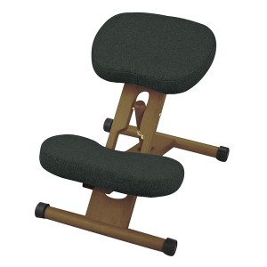 姿勢矯正椅子 幅48.5cm ダークブラック 木製 座面高さ調整可 キャスター付き プロポーションチェア 子供部屋 在宅ワーク |b04