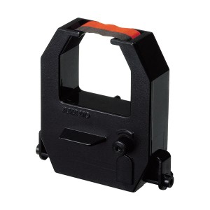 (まとめ) アマノ タイムレコーダー用インクリボンカセット 黒・赤 CE315250 1個 (×5セット) |b04