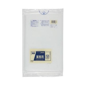 （まとめ）ジャパックス 特厚ゴミ袋 透明 80LDK-88 1パック（10枚）(×20セット) |b04