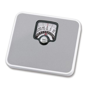 TANITA タニタ 体重計/ヘルスメーター (アナログ) シルバー チェッカー付き 最小表示：1kg |b04
