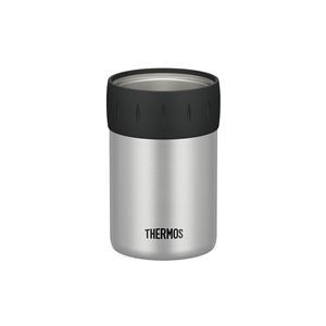 (12個セット) (THERMOS サーモス) 保冷 缶ホルダー (350ml缶用 シルバー) 真空断熱ステンレス魔法びん構造 |b04