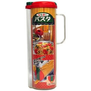 (まとめ) パスタ保存ポット/パスタケース 【パスタメジャー付き】 容量:1.4kg キッチン用品 なるほどパスタ 【×32個セット】