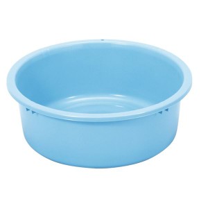 (まとめ) プラスチック製 タライ/洗い桶 (50型) 内容量：24Ｌ (洗濯 ペットのシャンプー 野菜の洗浄) (×20個セット) |b04