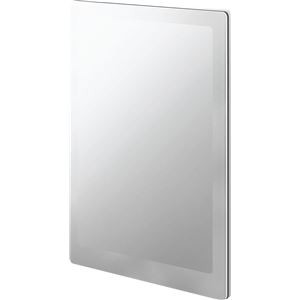 (32個セット) 浴室鏡 お風呂鏡 約幅17×奥行0.6×高さ22cm ホワイト 樹脂製 マグネット設置 くもり止め RAXE ラックスMG |b04