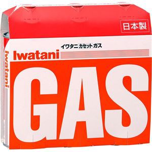 (まとめ)岩谷 カセットガスボンベ 3本組 ( カセットボンベ ) 【16個セット】