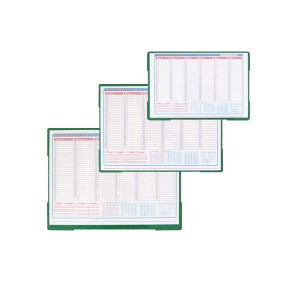 インサートマット(デスクマット/カレンダー付予定表) 2.3mm厚 (600mm×450mm) 日本製 NO.700 |b04