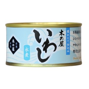 いわし水煮／缶詰セット (6缶セット) 賞味期限：常温3年間 『木の屋石巻水産缶詰』 |b04