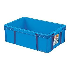 ホームコンテナー/コンテナボックス (HC-13B) ブルー 材質：PP (汎用 道具箱 DIY用品 工具箱) |b04