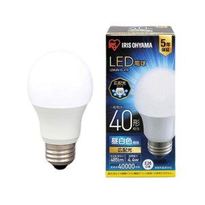 (まとめ) LED電球40W E26 広配光 昼白色 LDA4N-G-4T6 (×5セット) |b04