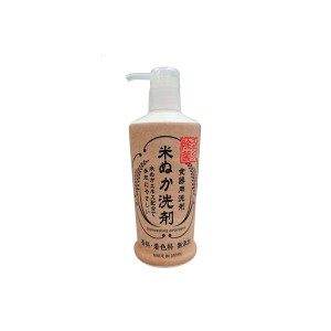 (まとめ) ロケット石鹸 米ぬか食器用洗剤 本体 230ml (×5セット) |b04