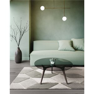 カーペット/ラグマット 約200×250cm グレー ホットカーペット対応 『クーポ』 プレーベル |b04