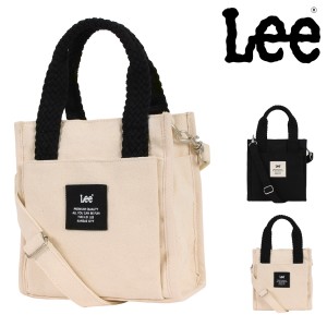 【レビュー投稿で+5％還元】Lee ミニトート 2WAY キャンバス レディース 320-1320 mesh リー トートバッグ ショルダーバッグ 手提げバッ