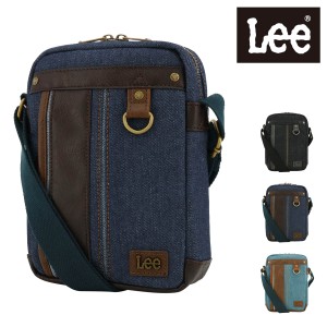 【レビュー投稿で+5％還元】Lee ショルダーバッグ symbole メンズ 320-3263 リー ミニショルダー 斜め掛け 縦型 撥水 デニム