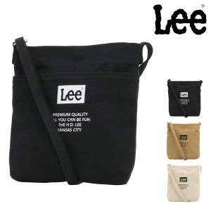 【レビュー投稿で+5％還元】Lee ショルダーバッグ ミニショルダー メンズ レディース 320-804 リー ポシェット サコッシュ キャンバス コ