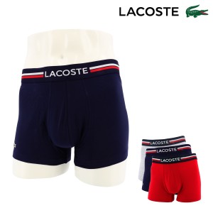 【レビュー投稿で+5％還元】ラコステ ボクサーパンツ 3パック Underwear メンズ 5H3386L LACOSTE インナー アンダーウェア 下着 コットン