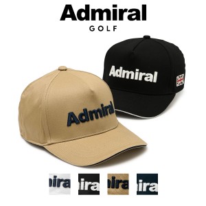 【レビュー投稿で+5％還元】アドミラル ゴルフ キャップ 通気性 メンズ ADMB323F ベーシック Admiral 帽子 刺繍 スポーツ アウトドア ラ