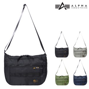 【レビュー投稿で+5％還元】アルファインダストリーズ ショルダーバッグ 240 ナイロンコーデュラツイル 66008 ALPHA INDUSTRIES メンズ