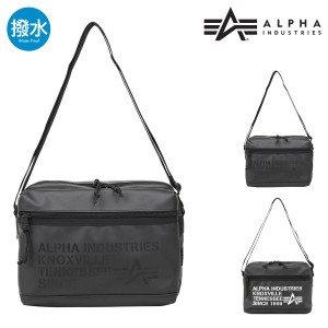 【レビュー投稿で+5％還元】アルファインダストリーズ ショルダーバッグ メンズ 66304 ALPHA INDUSTRIES 横型ショルダー 斜め掛け 撥水