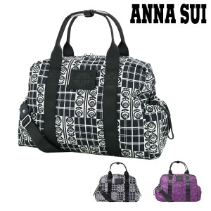 【レビュー投稿で+5％還元】アナスイ ボストンバッグ レディース ジャーニー 316300 ANNA SUI ショルダーバッグ 花柄 総柄 旅行 母の日_a