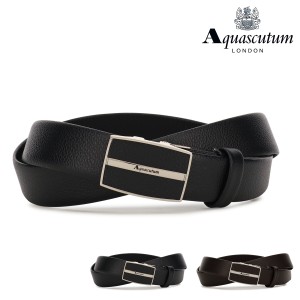 【レビュー投稿で+5％還元】アクアスキュータム ベルト 本革 バックルタイプ メンズ 4080123 Aquascutum 日本製 ビジネス カジュアル フ