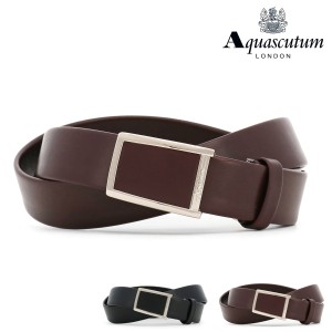 【レビュー投稿で+5％還元】アクアスキュータム ベルト メンズ 7080123 Aquascutum 日本製｜ビジネス カジュアル フォーマル 牛革 本革 