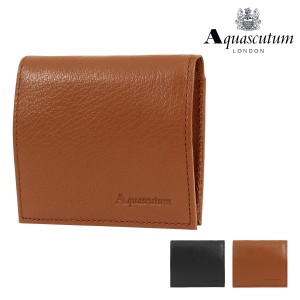 【レビュー投稿で+5％還元】アクアスキュータム 財布 小銭入れ メンズ バーネット 2100123 Aquascutum｜コインケース ボックス型 BOX型 