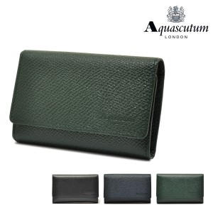 【レビュー投稿で+5％還元】アクアスキュータム キーケース メンズ リバプール 9120221 Aquascutum｜撥水 本革 レザー 日本製