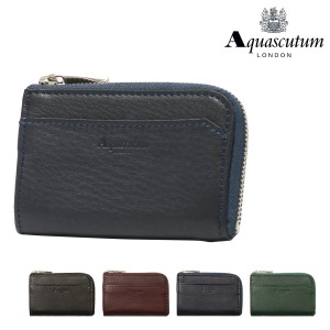 【レビュー投稿で+5％還元】アクアスキュータム 財布 小銭入れ メンズ ブレント AQWC-002 Aquascutum｜コインケース 本革 日本製 牛革 レ