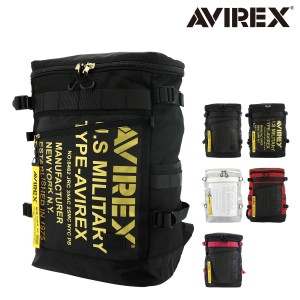 【レビュー投稿で+5％還元】アヴィレックス リュック スーパーホーネット スクエア型 20L メンズ AVX-593 AVIREX リュックサック バック