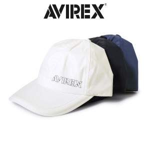【レビュー投稿で+5％還元】アヴィレックスゴルフ キャップ 帽子 レインキャップ メンズ AVXBB1-43C AVIREX 雨だれ防止 ロゴレインキャッ