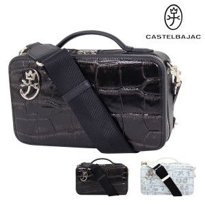 【レビュー投稿で+5％還元】カステルバジャック クラッチバッグ 本革 レザー ジプス メンズ 023121 CASTELBAJAC ショルダーバッグ セカン