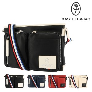 【レビュー投稿で+5％還元】カステルバジャック ショルダーバッグ A4 ローレン メンズ 37102 CASTELBAJAC 斜めがけ