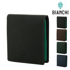 【レビュー投稿で+5％還元】ビアンキ 二つ折り財布 本革 メンズ フランコ BIA2003 Bianchi 牛革 レザー