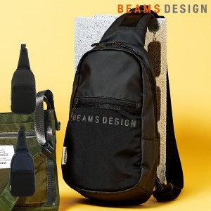 ビームスデザイン ボディバッグ メンズ BEAMS DESIGN エラスティックメッシュ BEAMS DESIGN ワンショルダー