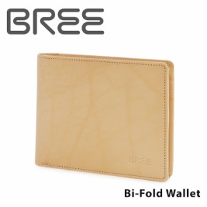 【レビュー投稿で+5％還元】ブリー BREE 財布 LUND109 nature ネイチャー 【二つ折り財布 メンズ レディース ヌメ革 レザー ナチュラル】